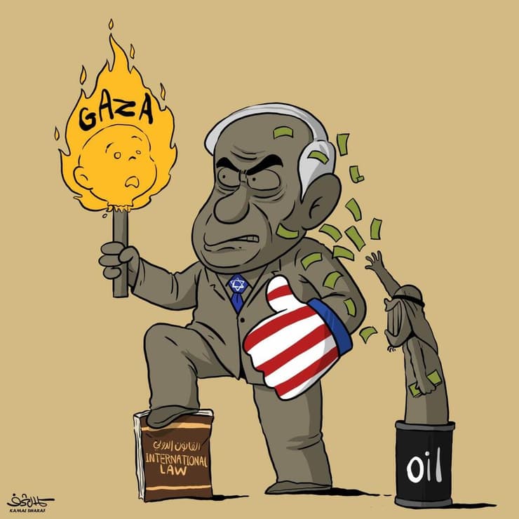 קריקטורות עזה פינת יא יאללה ליאור בן ארי