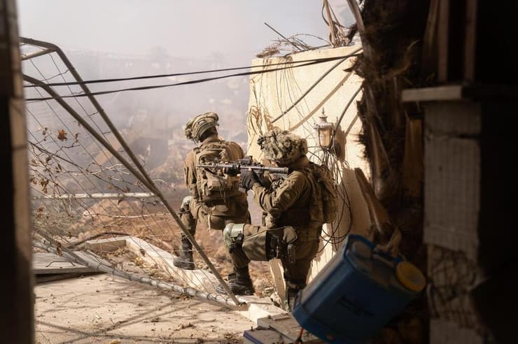 פעילות כוחות אוגדה 36 בדרום חאן יונס