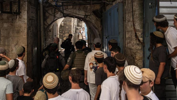 יום ירושלים ברובע המוסלמי