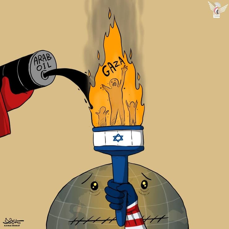 קריקטורות עזה פינת יא יאללה ליאור בן ארי