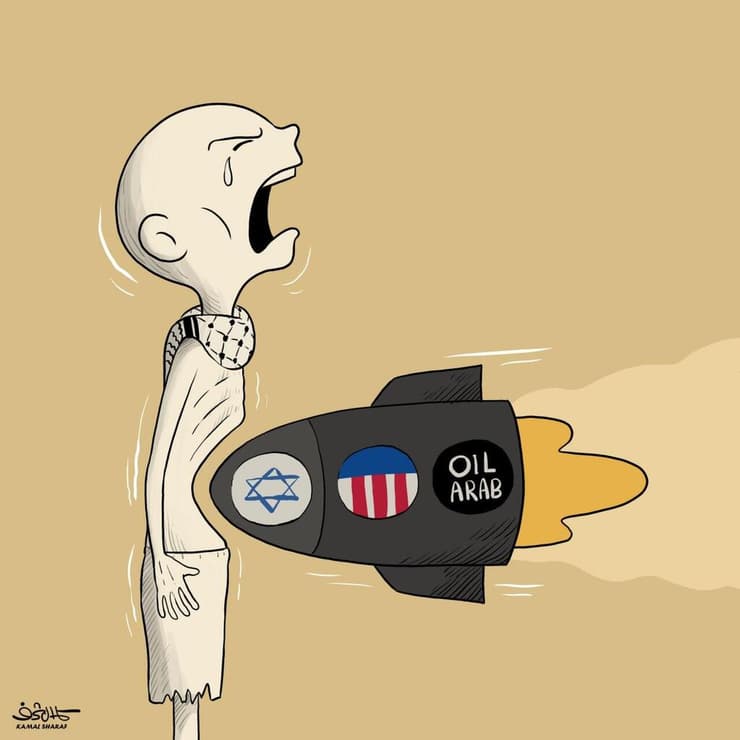 קריקטורות עזה פינת יא יאללה ליאור בן ארי