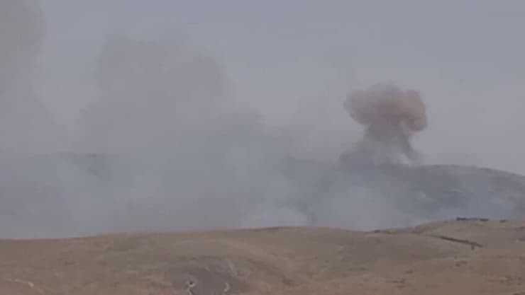 פיצוץ תחמושת בכפר בריתאל באזור בעלבכ