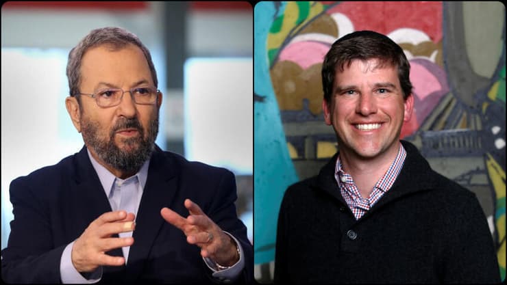 מייקל אייזנברג ואהוד ברק