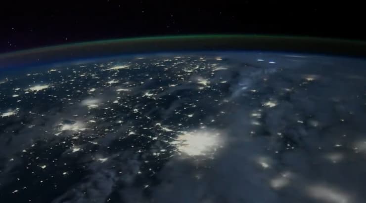 הזוהר הצפוני כפי שתיעדה איירס