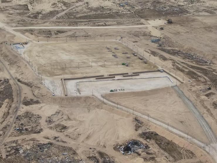 תיעוד: חלוקת סיוע הומניטרי במרחב 'תל-סולטאן'