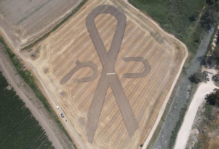 מציינים את היום ה-600 למלחמה בשדות קיבוץ כפר מסריק