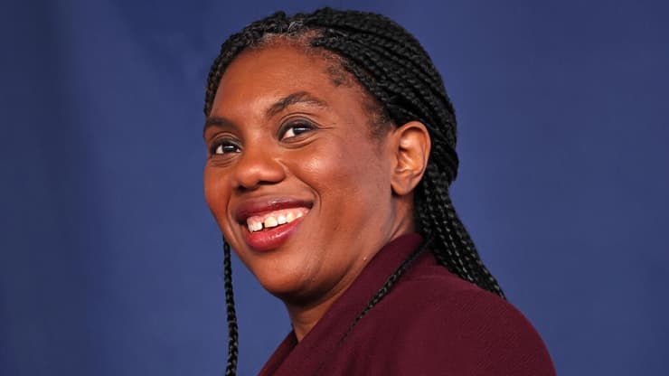 קמי ביידנוק. גם ארוחת שבת בבית השגרירה (צילום: Chris Jackson/Getty Images) קמי ביידנוק מנהיגת ה אופוזיציה המפלגה השמרנית השמרנים ב בריטניה