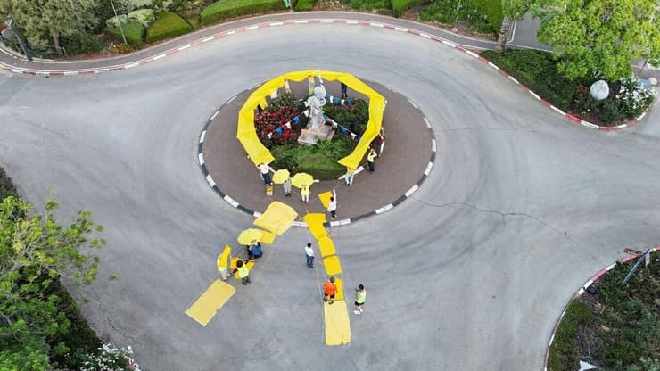 מציינים את היום ה-600 למלחמה בקיבוץ אילון