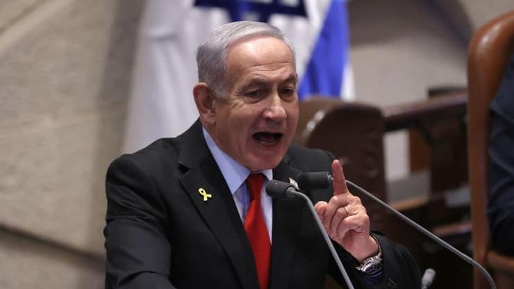 בנימין נתניהו במליאת הכנסת