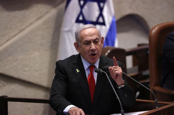 בנימין נתניהו במליאת הכנסת