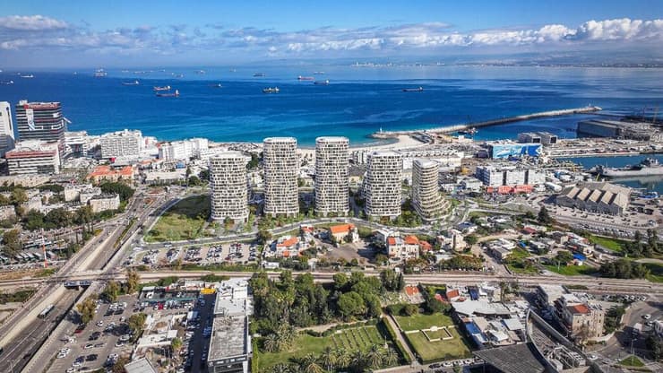 הפרויקט של חברת יורו ישראל בנמל חיפה