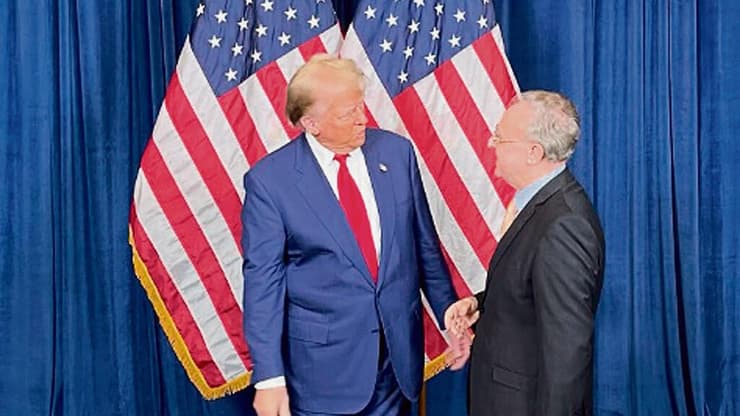 "מתווה בחבח". איש העסקים הפלסטיני ונשיא ארה"ב