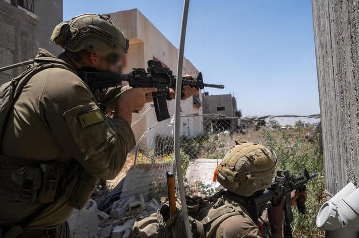 כוחות חטיבת הנח״ל ברצועת עזה  - מבצע ׳מרכבות גדעון׳