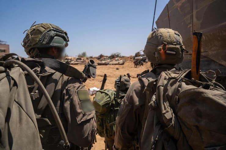 כוחות חטיבת הנח״ל ברצועת עזה  - מבצע ׳מרכבות גדעון׳
