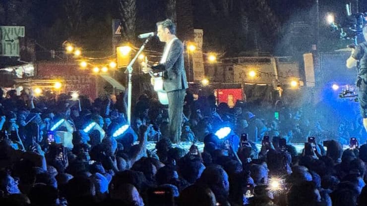 מתוך נשף הרוק של אביב גפן בפארק הירקון