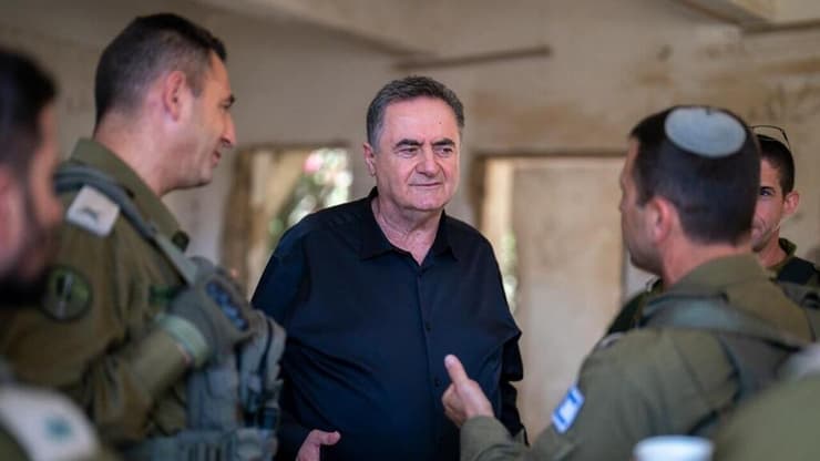 שר הביטחון ישראל כ"ץ ביקר ביישוב שא-נור