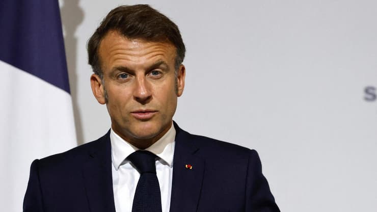 נשיא צרפת עמנואל מקרון בביקור בסינגפור