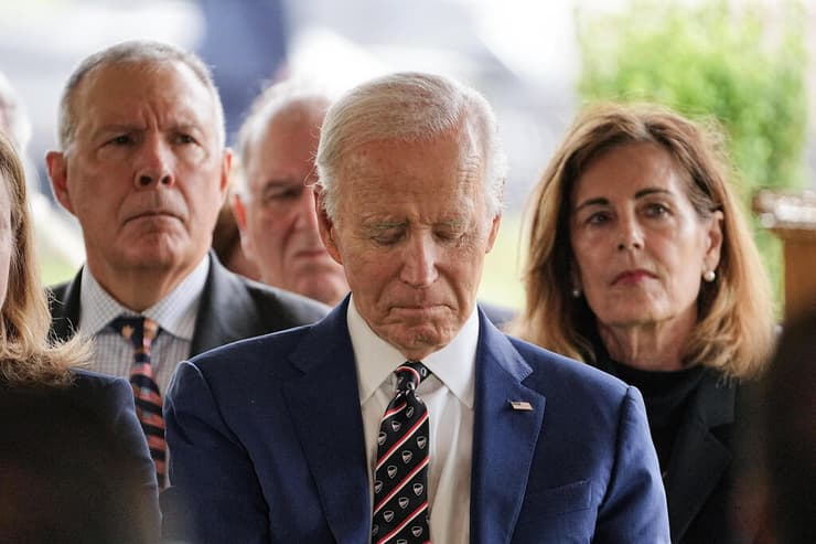 "העצמות שלי חזקות", טען הנשיא לשעבר בן ה-82 (צילום: REUTERS/Ken Cedeno) נשיא ארה"ב לשעבר ג'ו ביידן