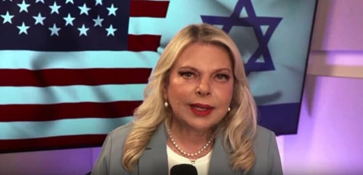 צילום: Fox News שרה נתניהו מתראיינת לחדשות Fox News