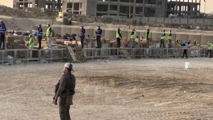 חלוקת סיוע הומניטרי על ידי GHF