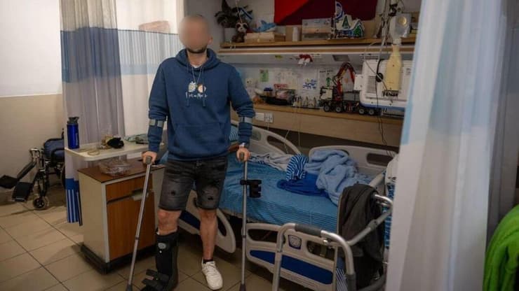 ב' בשיקום לאחר שנפצע במוצב סופה ב-7/10. "מהרגע הראשון האמנתי שהוא יחזור"   