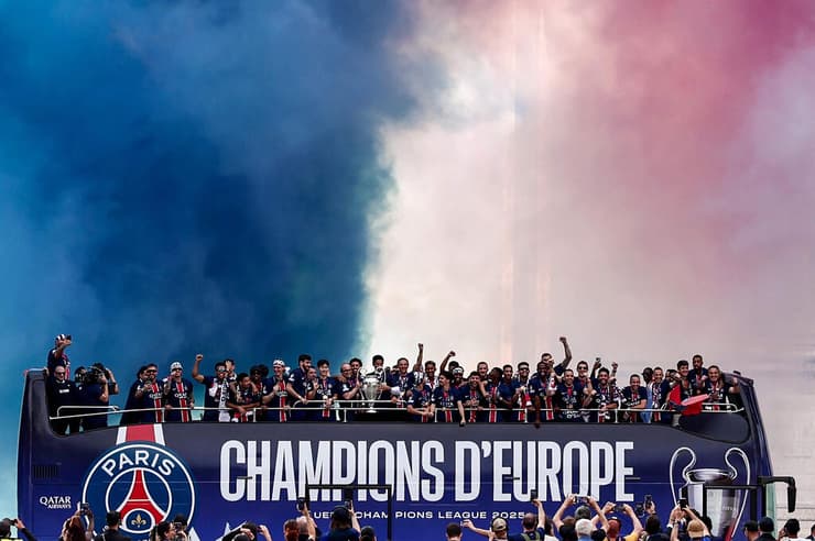 חגיגות הזכייה של פריז סן ז'רמן בליגת האלופות