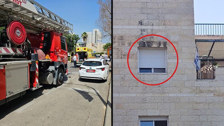 שריפה בבניין במודיעין, בה נהרגו אם ובנה