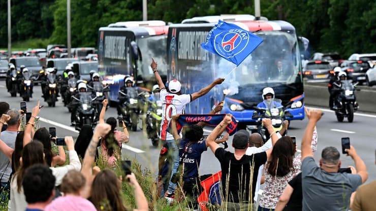 חגיגות הזכייה של פריז סן ז'רמן בליגת האלופות