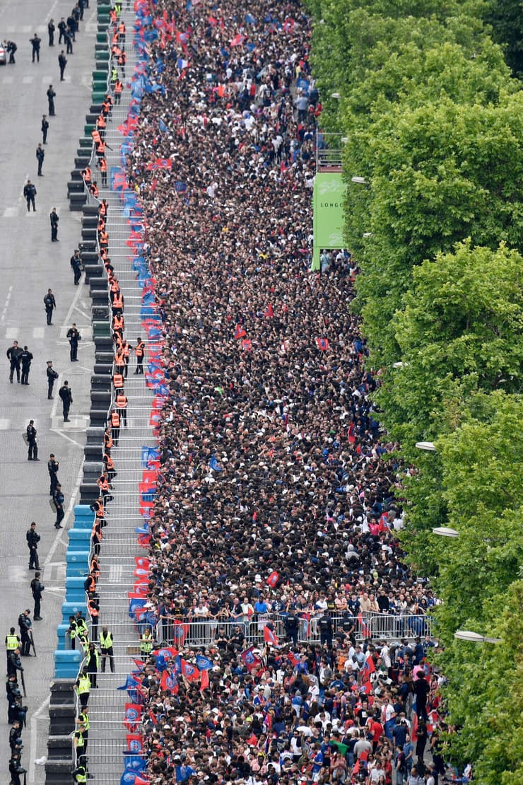 חגיגות הזכייה של פריז סן ז'רמן בליגת האלופות
