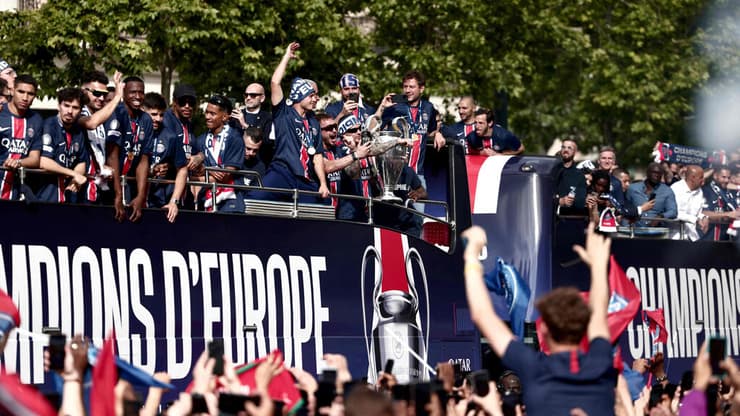 חגיגות הזכייה של פריז סן ז'רמן בליגת האלופות