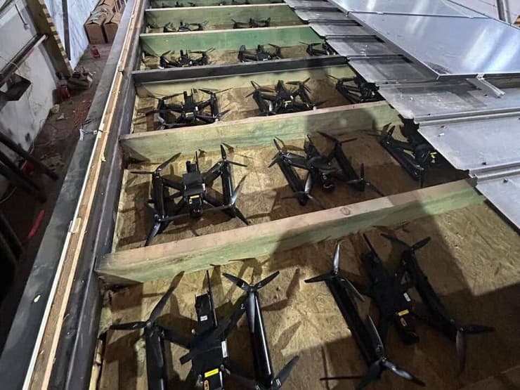 הכטב"מים האוקראיניים לפני המתקפה, בהכנות של צבא אוקראינה ההכנות של אוקראינה למתקפה נגד רוסיה