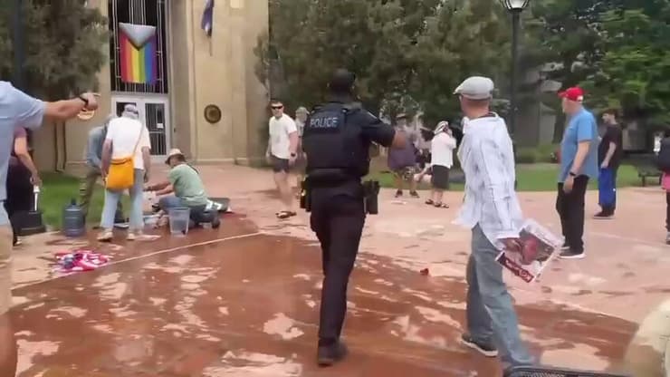  זירת הפיגוע בקולורדו