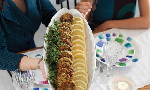קציצות דגים עם עשבי תיבול