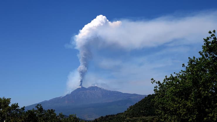 הר געש אתנה סיציליה