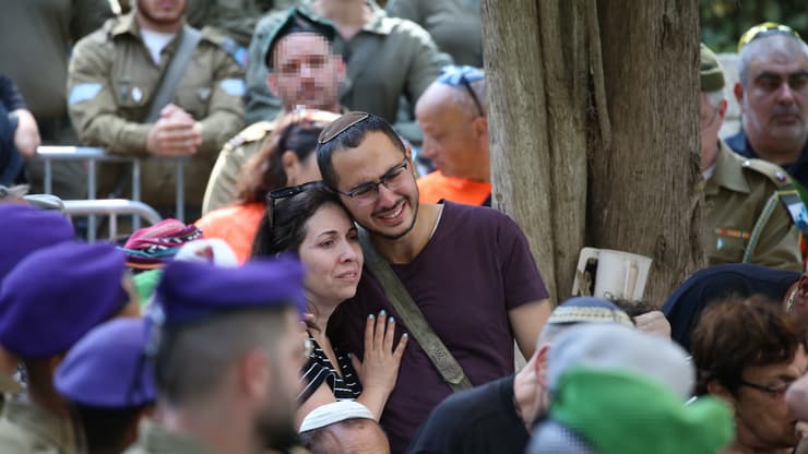 הלווייתו של סמ"ר עומר ואן גלדר ז"ל בבית העלמין הצבאי בהר הרצל