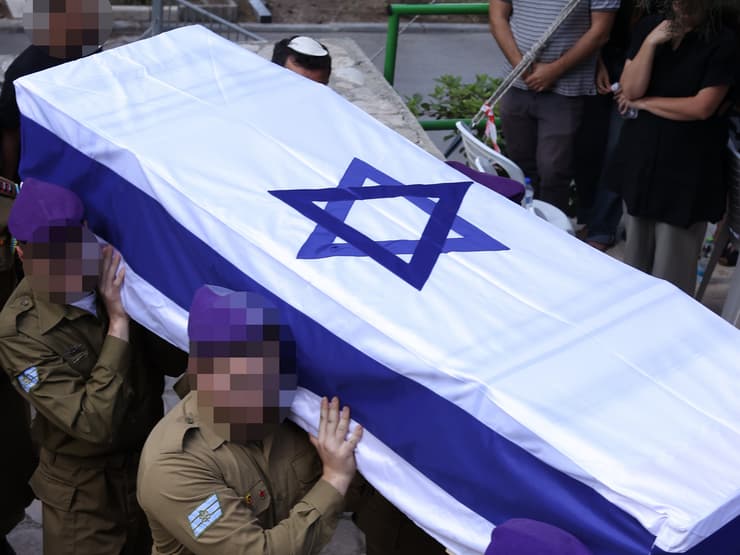 הלווייתו של סמ"ר עומר ואן גלדר ז"ל בבית העלמין הצבאי בהר הרצל