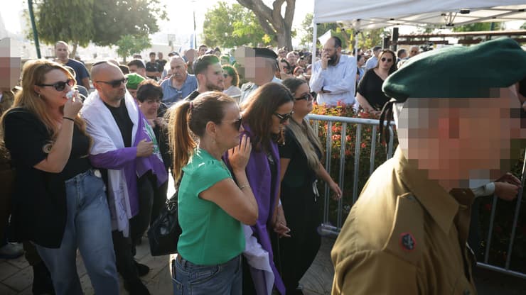 הלווייתו של סמ״ר ליאור שטיינברג ז"ל בבית העלמין הצבאי סגולה בפתח תקווה