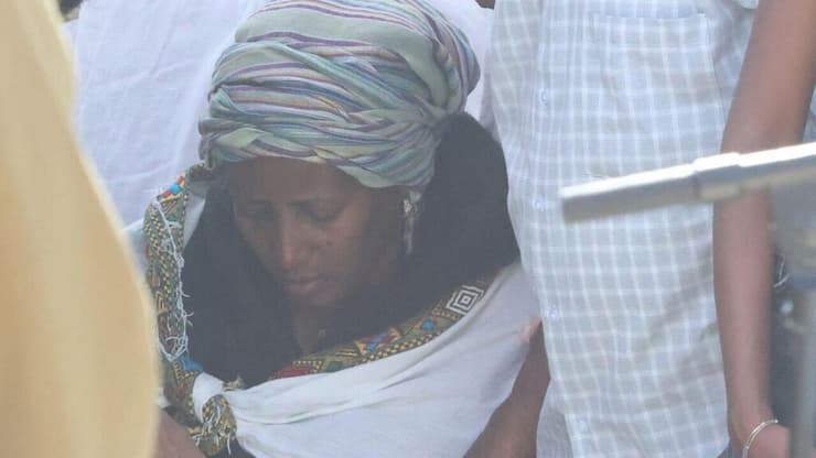 הלווייתו של סמ״ר אופק ברהנה ז"ל בחלקה הצבאית בבית העלמין ביבנה