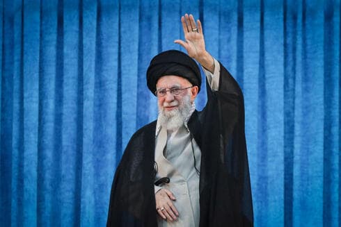 צילום: Office of the Iranian Supreme Leader/WANA (West Asia News Agency)/Handout via REUTERS צילום: Office of the Iranian Supreme Leader/WANA (West Asia News Agency)/Handout via REUTERS