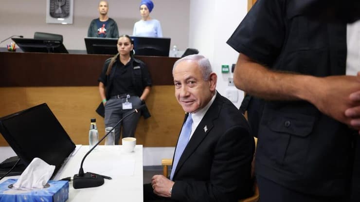 נתניהו נכנס לדיון החקירה הנגדית