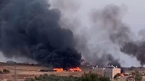 הצתות באזור דיר דיבוואן בבנימין