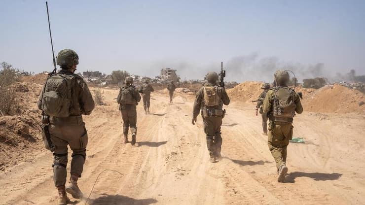 פעילות צוות הקרב של חטיבת הנח״ל בצפון רצועת עזה