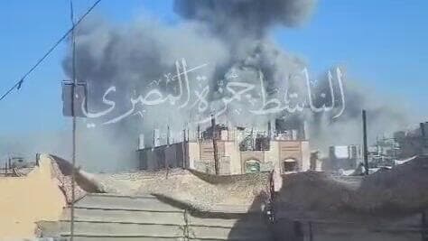 תקיפת מספרה בחאן יונס