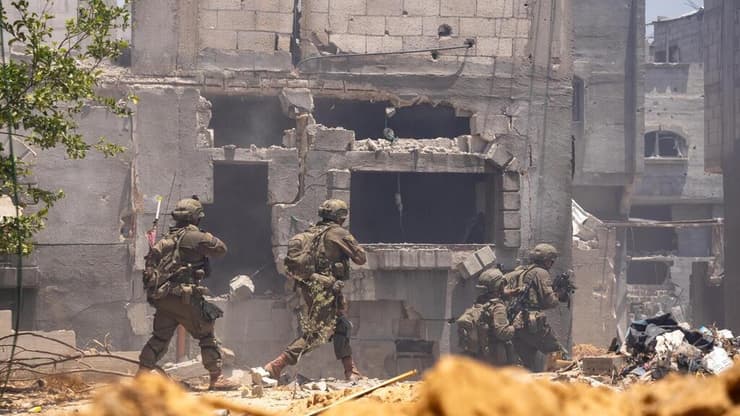 פעילות צוות הקרב של חטיבת כפיר בחאן יונס