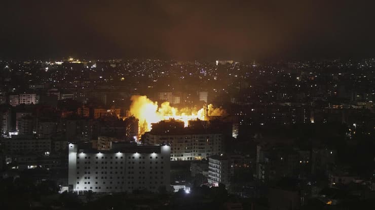  תקיפות בדאחייה ביירות לבנון