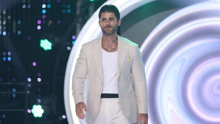 ויכוח חריף עם אלאיה הוף. גלעד (צילום: מיכה לובטון) גלעד פרץ, "האח הגדול"