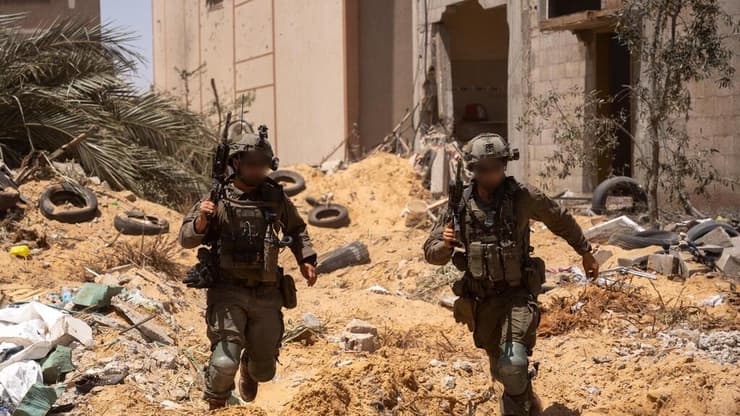 פעילות צוות הקרב של חטיבת כפיר בחאן יונס