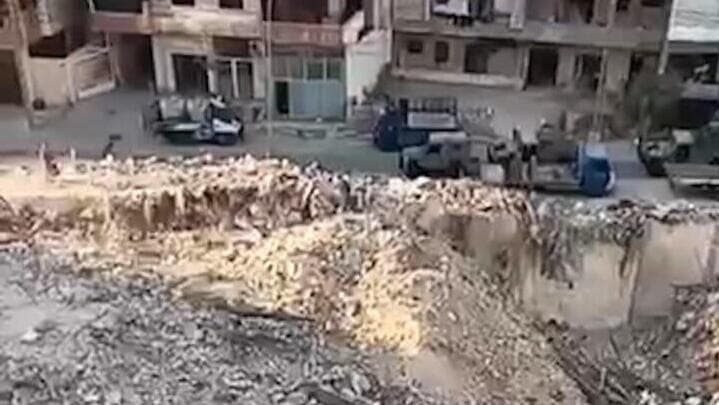 צבא לבנון מחפשים נשק באזור אל מריג'ה