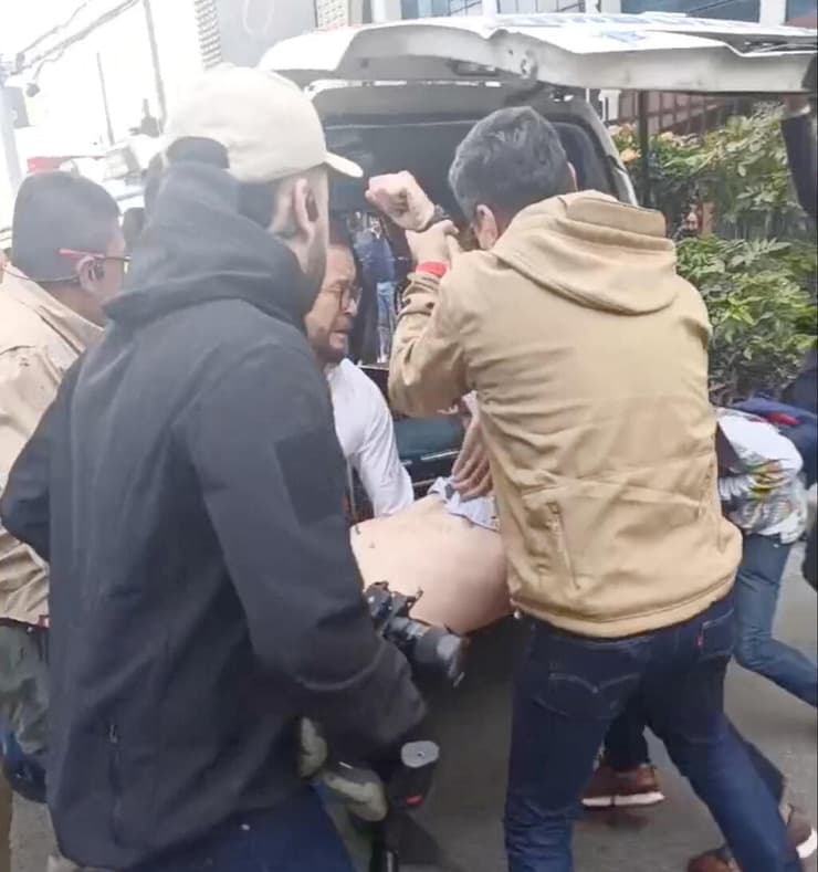 ניסיון התנקשות בסנאטור הקולומביאני מיגל אוריבה בפארק ציבורי בבוגטה מתמודד לנשיאות