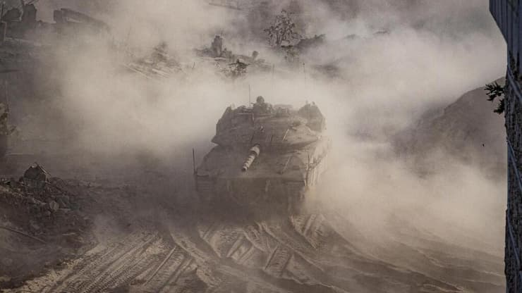 תיעוד מפעילות כוחות צה"ל במרחב ג'באליה